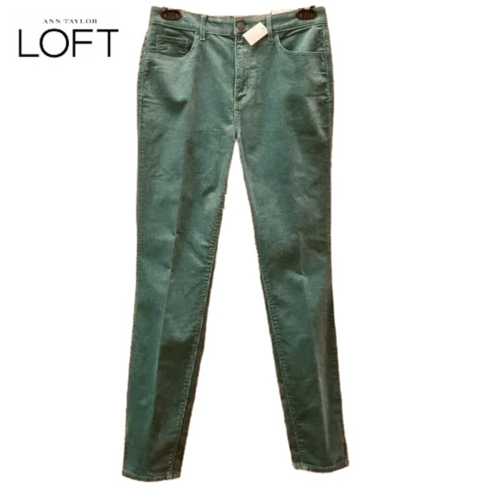 Loft Corduroy Jeans, Curvy, High Waist, Sz 27/4, NWT